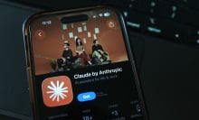 Claude by Anthropic on smartphone