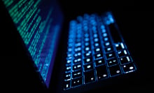 MacBook in the dark using Terminal