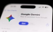 Google Gemini logo as seen in an app store. 