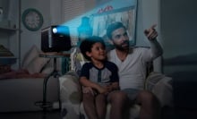 ION Portable HD Outdoor Projector with Bluetooth, Speakers & Microphone
