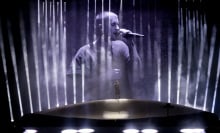 Justin Bieber performs at the Coachella Stage during the 2026 Coachella Music Festival
