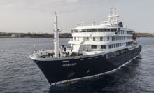 the m/v Hondius off the coast of Cape Verde