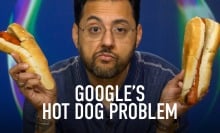 google search, ai, hot dog
