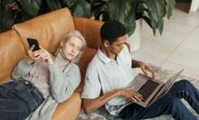 Couple on devices