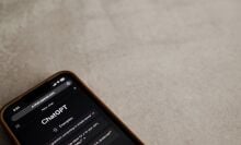 ChatGPT on phone