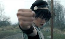 Miya Cech as Toph in "Avatar: The Last Airbender."