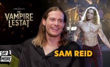 The Vampire Lestat's Sam Reid on the Say More couch