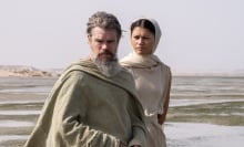 Matt Damon and Zendaya in "The Odyssey."