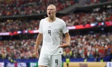 Erling Haaland #9 of Norway