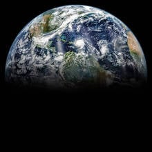 Earth viewed from space