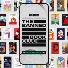 A graphic of the free digital library.