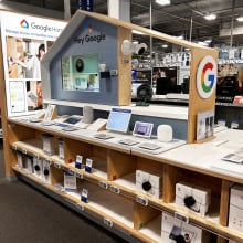 Google Home display