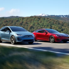 Tesla Model X and S