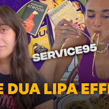 The Dua Lipa Effect: Christianna Silva and Dua Lipa slurping pasta