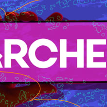 archer logo on phone