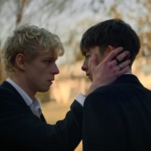 Joe Bird and Stacy Clausen star as two boys in love and trauma in "Leviticus."