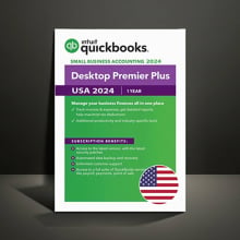 Intuit QuickBooks Desktop Premier 2024 for Windows (1 User): 1-Year Subscription