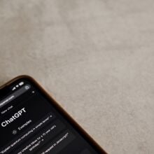 ChatGPT on phone