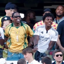 Travis Scott and IShowSpeed at the FIFA World Cup 2026 