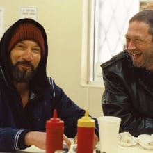 Jon Bernthal and Ebon Moss-Bachrach in "The Bear."