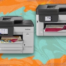 Brother’s new INKvestment printer lineup on composite background