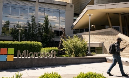 Microsoft headquarters in Redmond, Washington