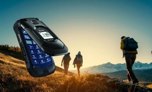 Kyocera DuraXE Epic E4830 Flip Phone AT&T + GSM Unlocked (Refurbished)