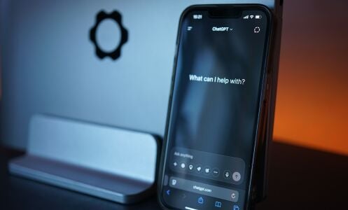 ChatGPT on phone