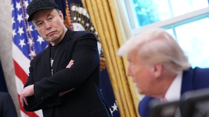 Elon Musk and Donald Trump