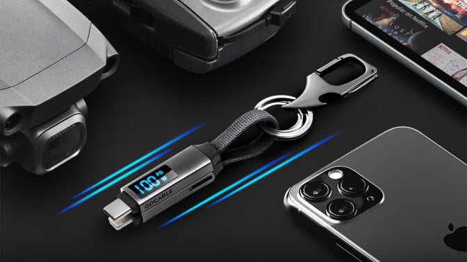 GoCable 8-in-1 EDC 100W Cable