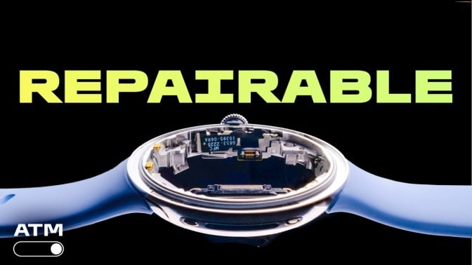 Google Pixel Watch 4, Repairable smartwatch