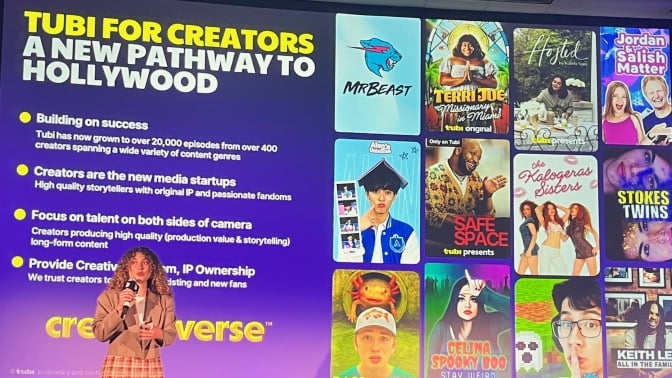 At VidCon 2026, Jess Borison presents "Inside Tubi’s Creatorverse: A Roadmap for Creators."