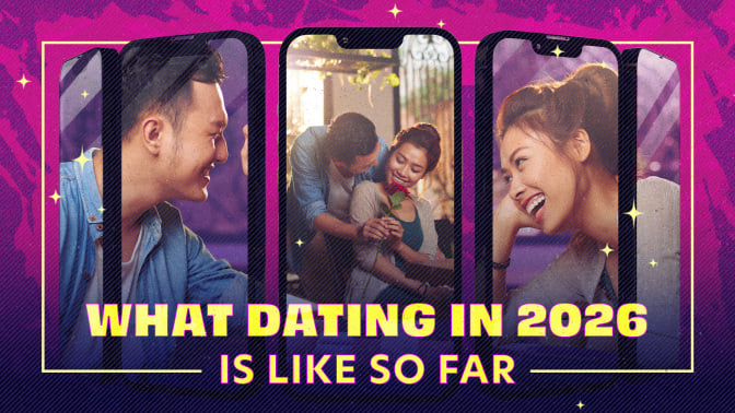 people looking at each other through phone screens
