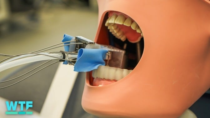 Miniature Intraoral Robot, dental robot