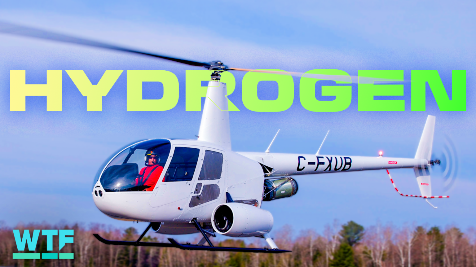 hydrogen-powered helicopter, sustainable aviation