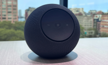 An Amazon Echo Studio