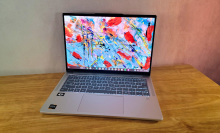 lenovo chromebook 14 plus on tabletop