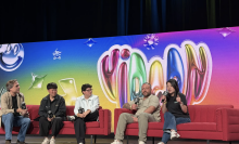 Creator economy leaders at a VidCon panel