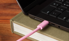 Beats Power Pink woven cable