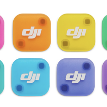 Colorful magnetic covers for DJI Mic Mini 2