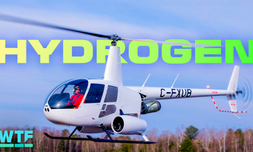 hydrogen-powered helicopter, sustainable aviation