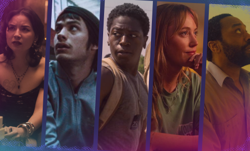 A composite of images from film and TV streaming this week.
