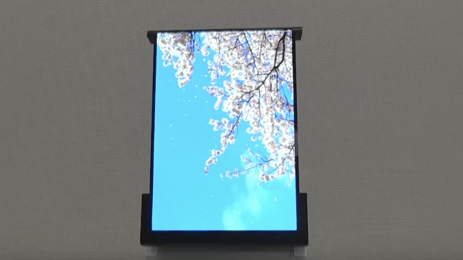 Samsung rollable display