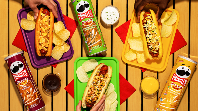 Pringles Pop Dog Buns